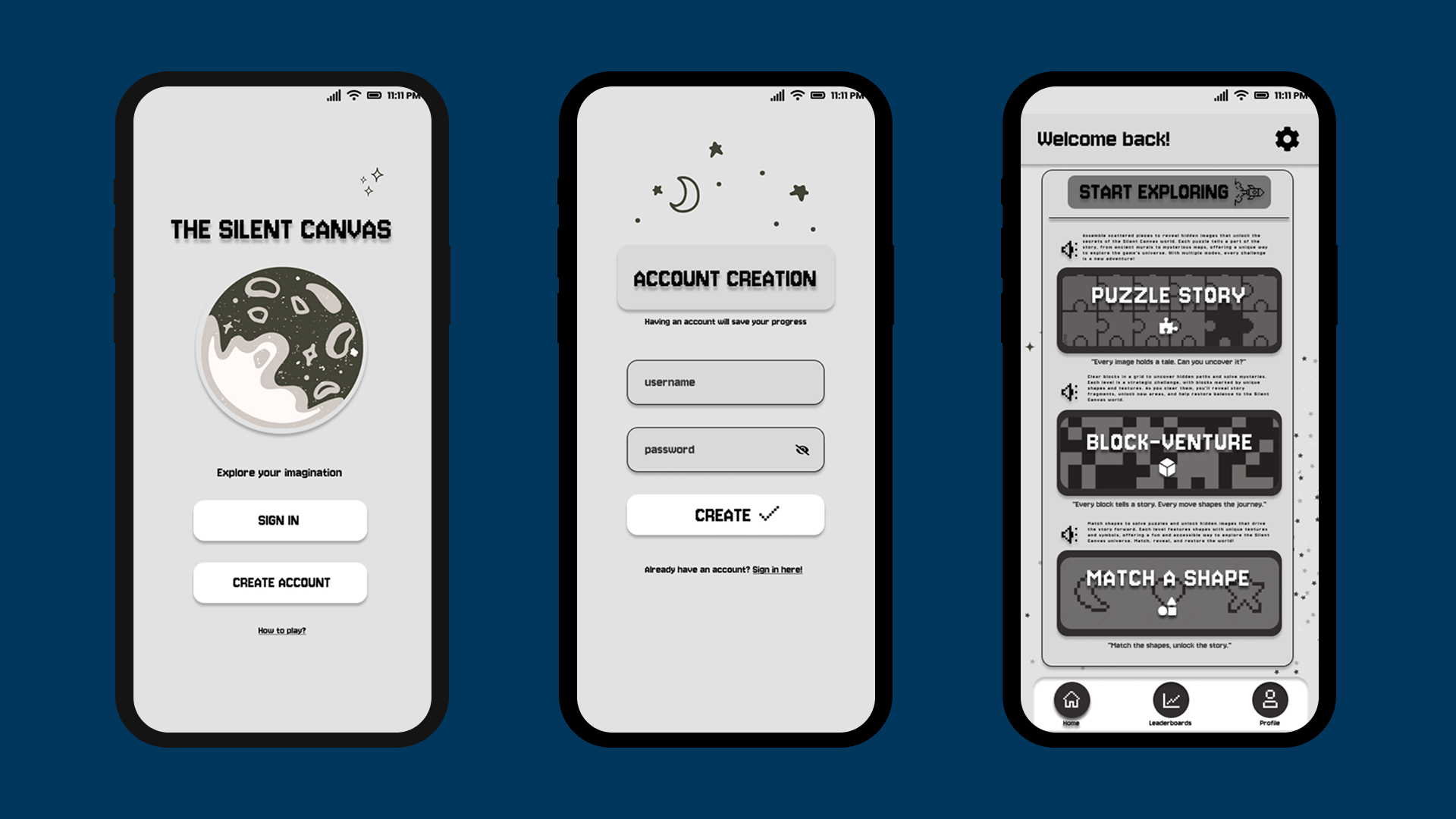 Silent Canvas Game Preview